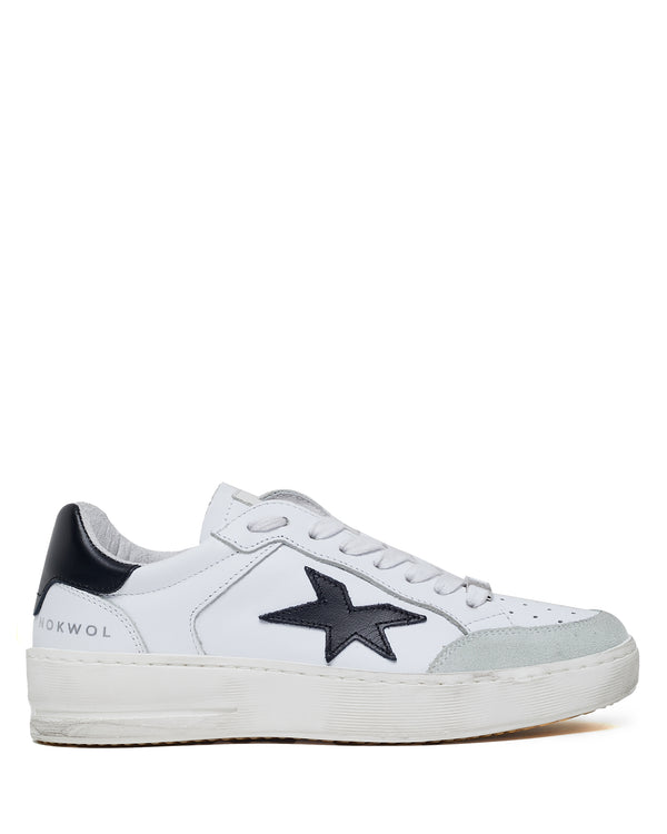 Nokwol Paris Leather White/Black