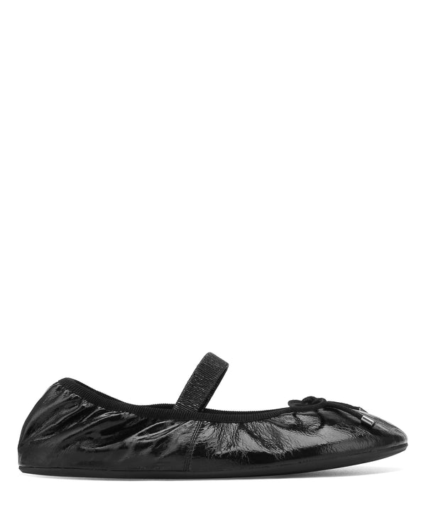 nokwol Pia Crinkle Sheep Leather Black