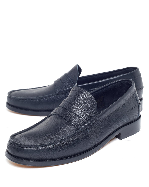 Nokwol Punch Leather Black/Black Sole