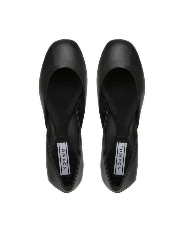 Nokwol Rin Black Leather