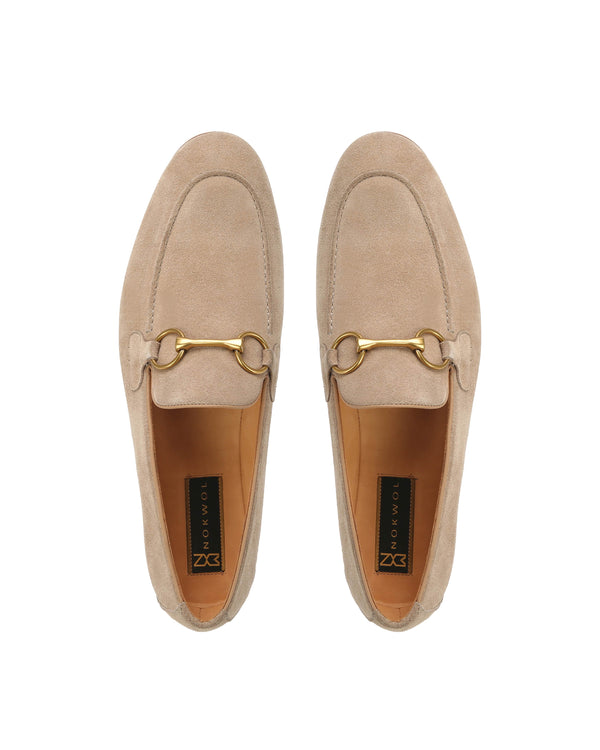 Nokwol Roma Taupe Suede