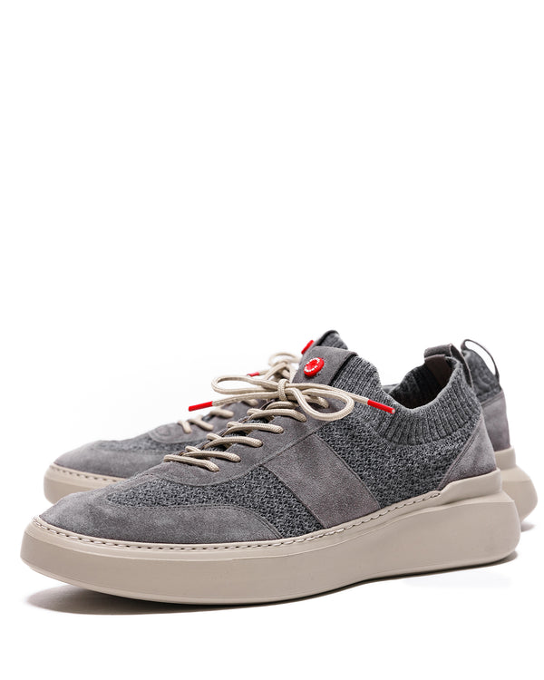 Nokwol Ronda Knit/Suede Grey