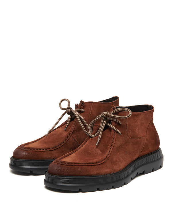 Nokwol Shallow Cognac Suede