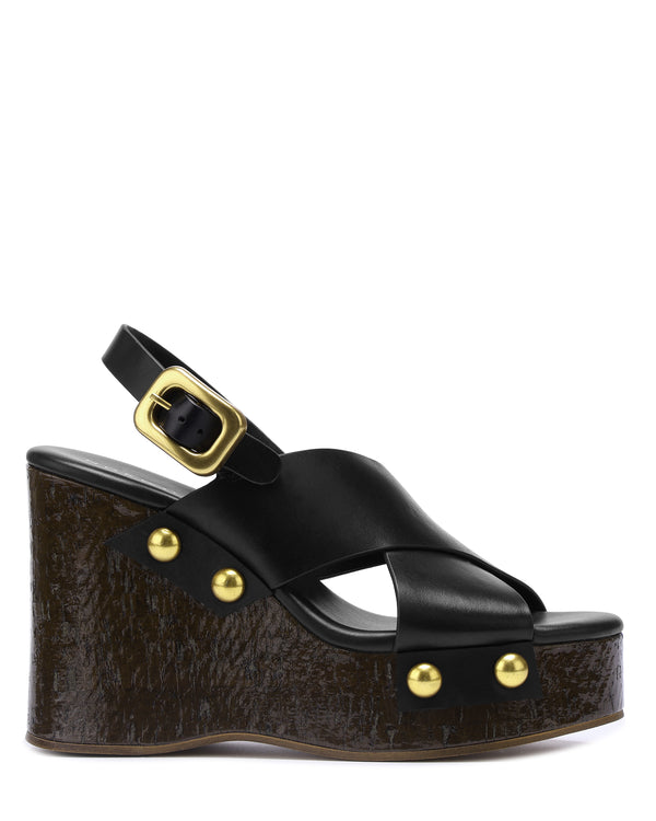 nokwol Sia Black Leather