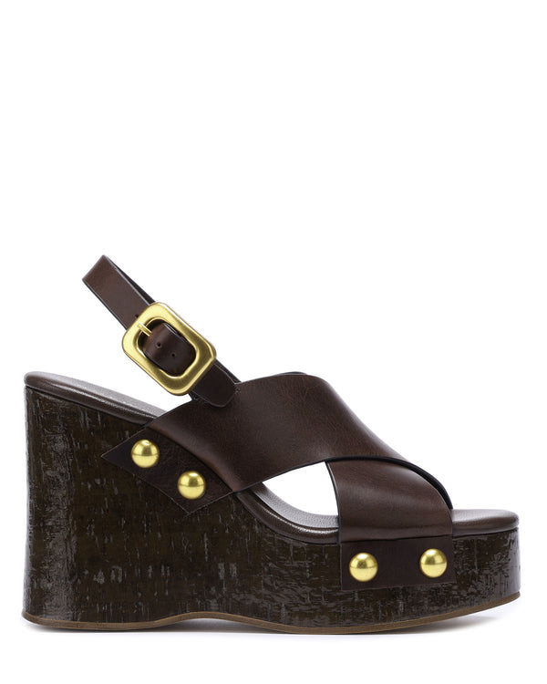 nokwol Sia Brown Leather