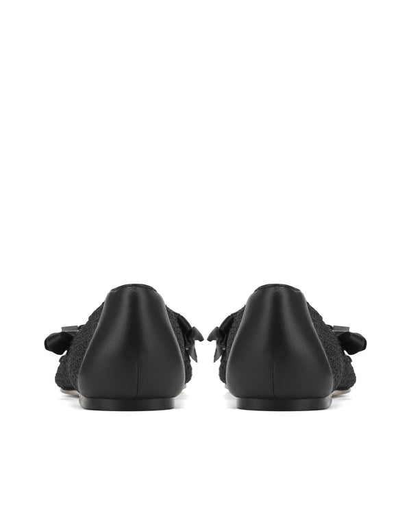 Nokwol Siera Trims Crochet Knit Black