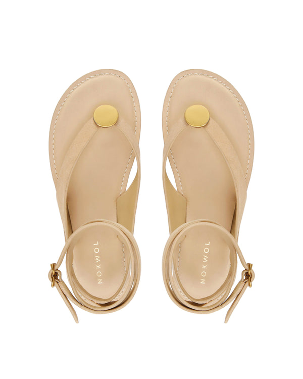 Nokwol Stowe Beige Suede