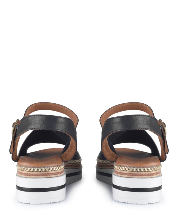 Nokwol Tori Black Leather