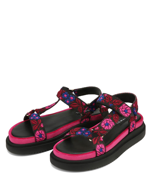 Nokwol Tweedy Fabric Pink