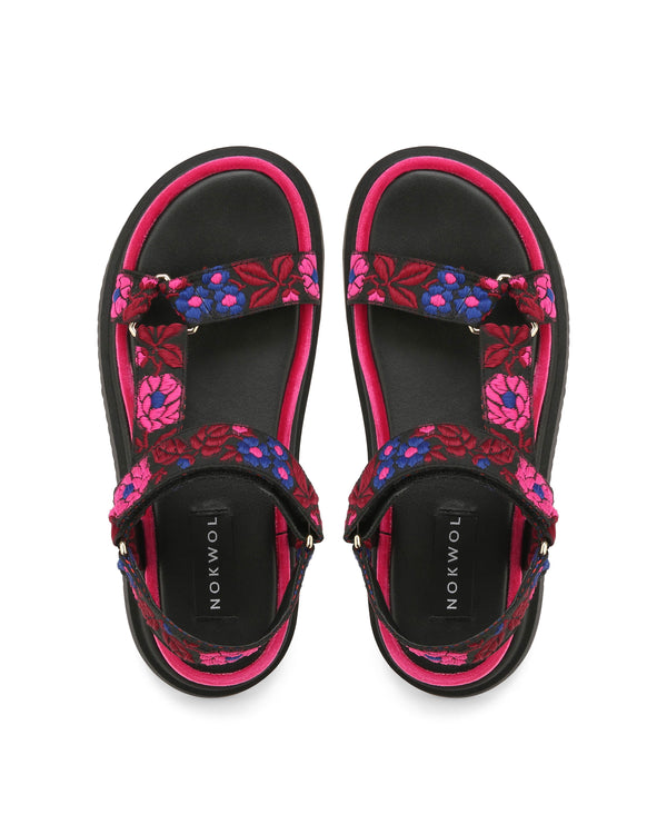 Nokwol Tweedy Fabric Pink