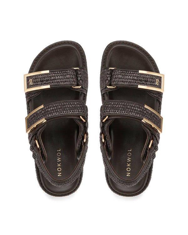 Nokwol Valley Brown Raffia