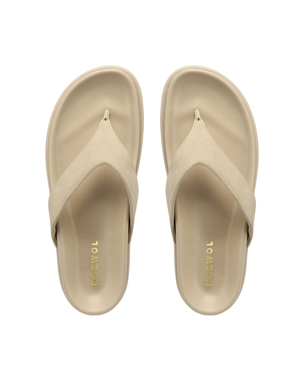 Nokwol Zinc Beige Suede