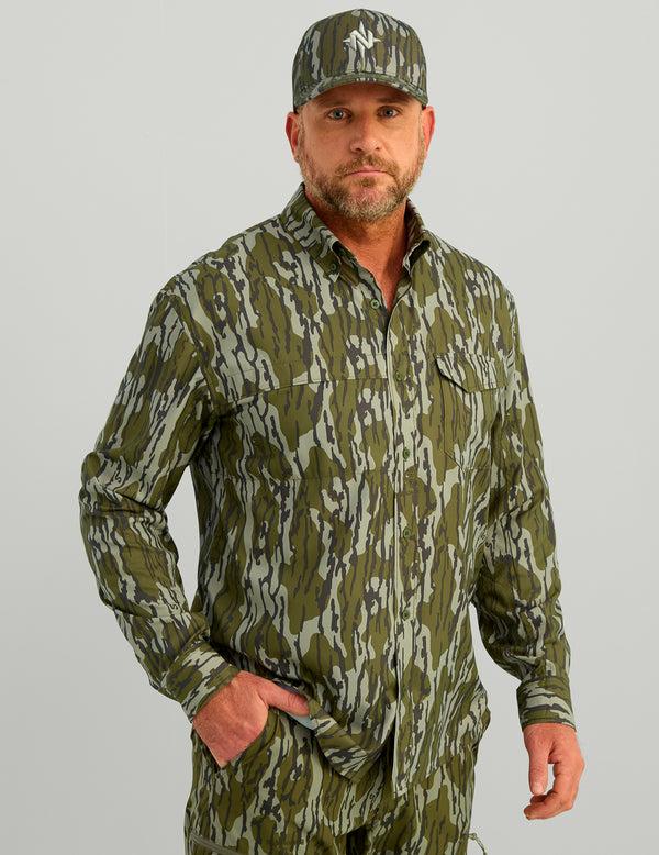 nomad outdoor Ambush Camo Button-Down