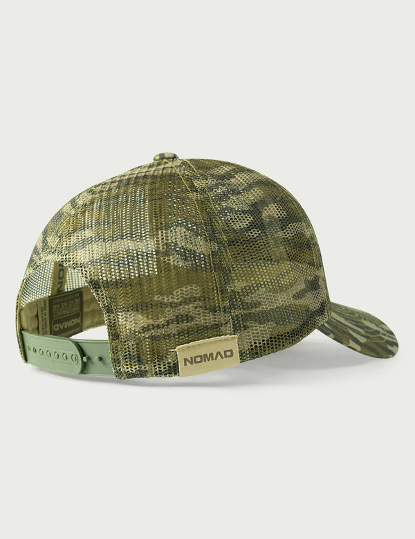 Nomad Outdoor Flydown Camo Trucker Hat