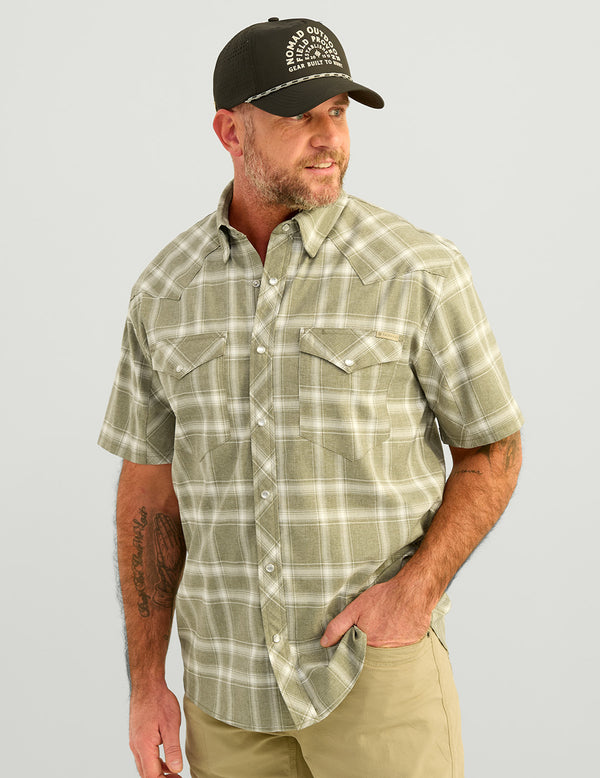 nomad outdoor Hollis Short Sleeve Button-Down