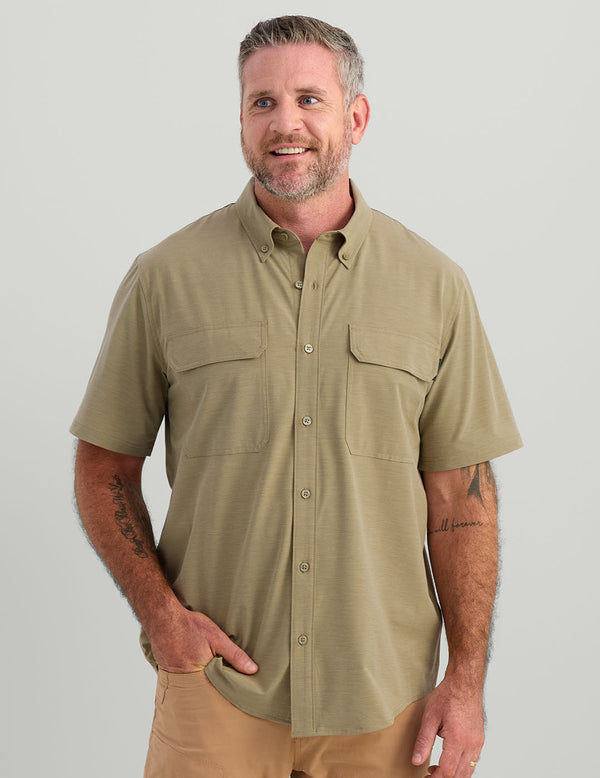 nomad outdoor Huntley Short Sleeve Button-Down