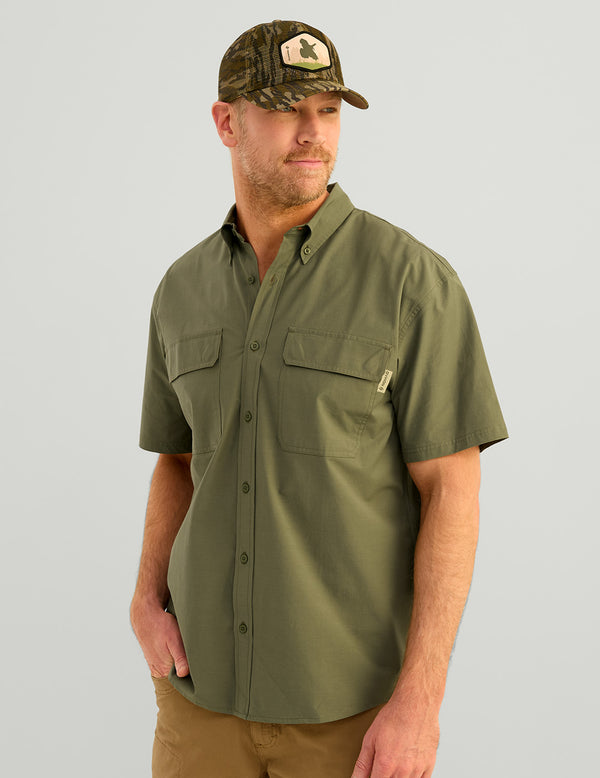 nomad outdoor Huntley Short Sleeve Button-Down