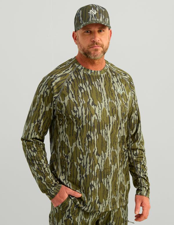 nomad outdoor Mirage Long Sleeve Camo Crew