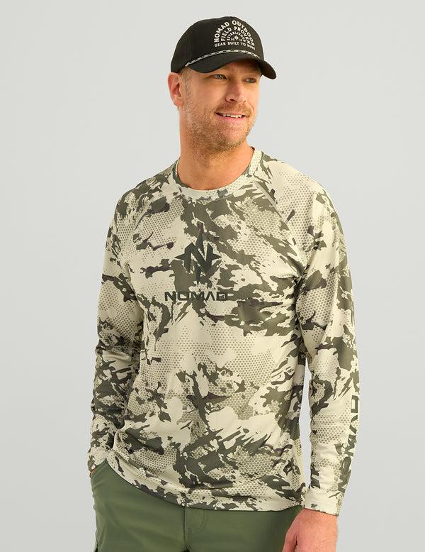 nomad outdoor Mirage Long Sleeve Camo Crew