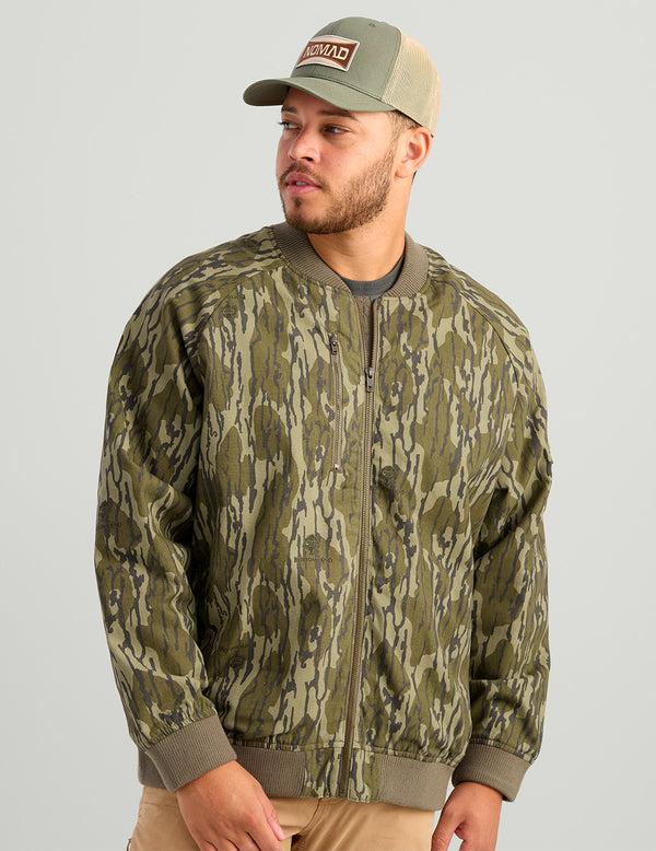 nomad outdoor Rub Line Bomber Jacket