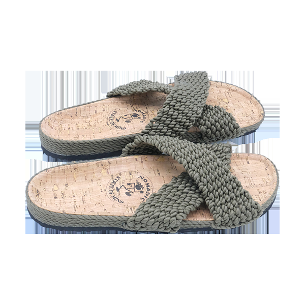 Nomadic State Of Mind 2.1 Olive SlideX Cork Footbed