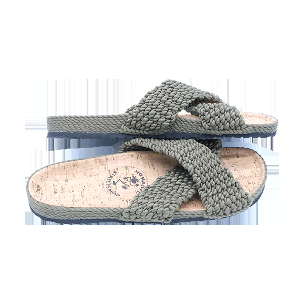 Nomadic State Of Mind 2.1 Olive SlideX Cork Footbed