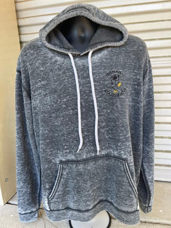 Nomadic State Of Mind Everybody's Favorite Hoody-gray