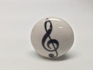 nomadic state of mind Drawer Pull Treble Clef