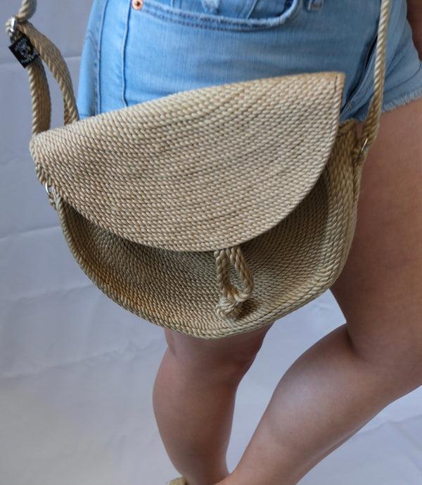 Nomadic State Of Mind Half Moon Bag