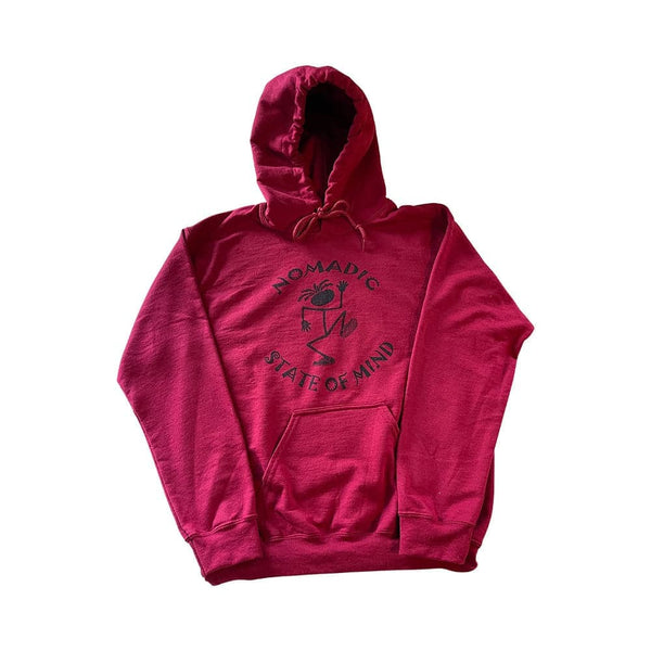 Nomadic State Of Mind Hoody NSOM Logo Pullover
