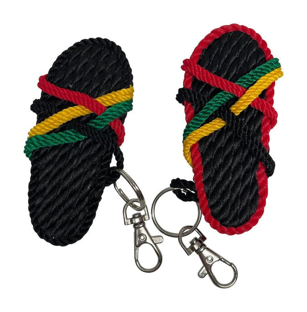 nomadic state of mind Keychain Slip On Rasta