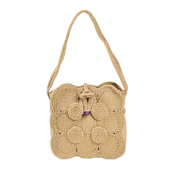 nomadic state of mind Large Rope Purse