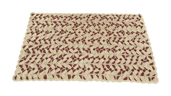 nomadic state of mind Rope Rug A16 Tan Brick