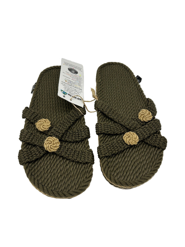 nomadic state of mind Slip On with Buttons (sample)