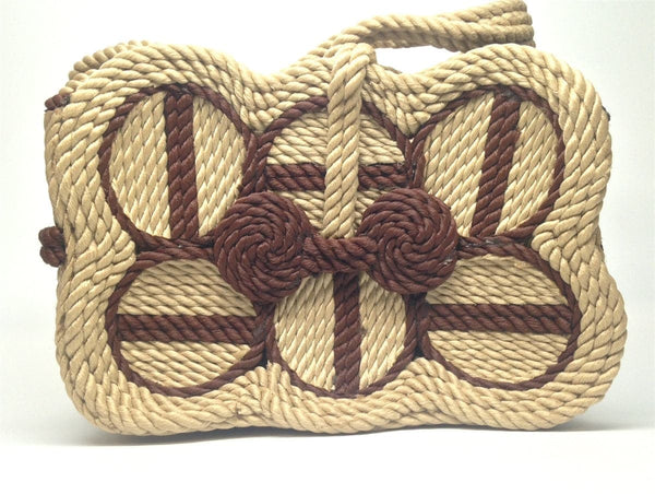 Nomadic State Of Mind Small Rope Purse-Two Colors