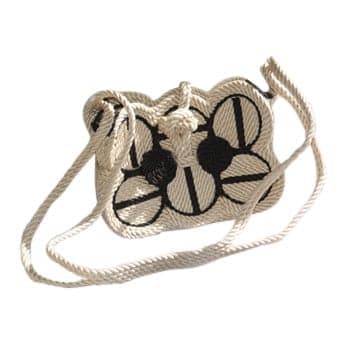 nomadic state of mind Small Rope Purse-Two Colors