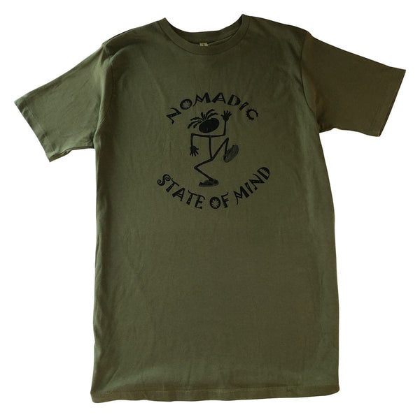 Nomadic State Of Mind T Shirt NSOM Logo