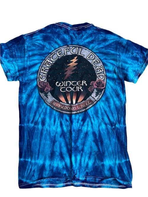 Nomadic State Of Mind T Shirt GD Steal Your Wheel-winter Tour