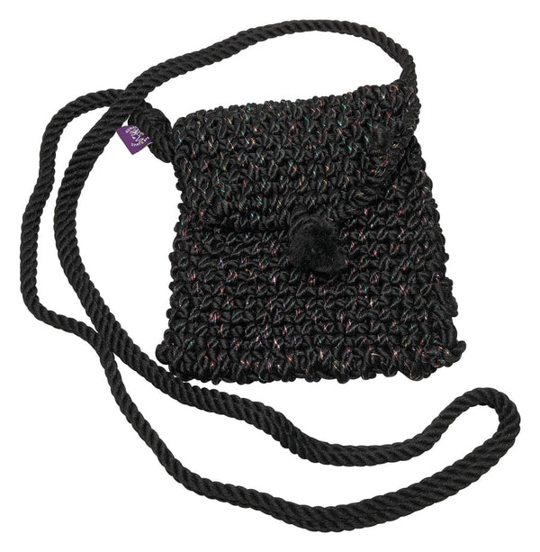 nomadic state of mind The Micro Trip Bag in Black Sparkle