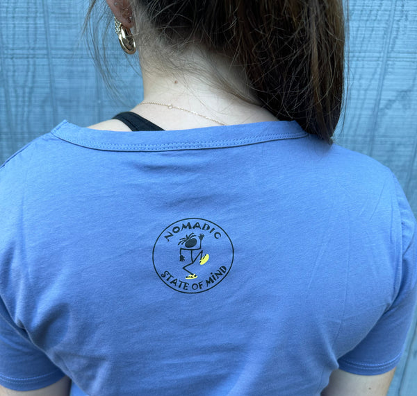 Nomadic State Of Mind Women’s Good Old Days Short Sleeves V-Neck