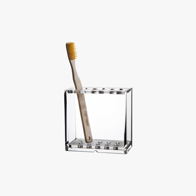 nomess Clear Toothbrush Holder