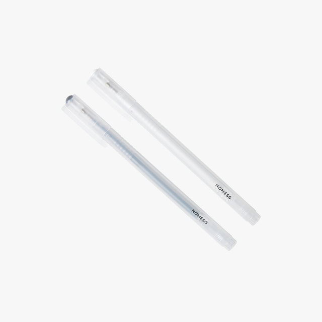 nomess White and Silver Pen