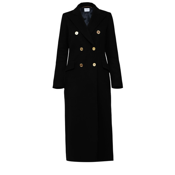 nomi fame MEGHAN CASHMERE COAT Black