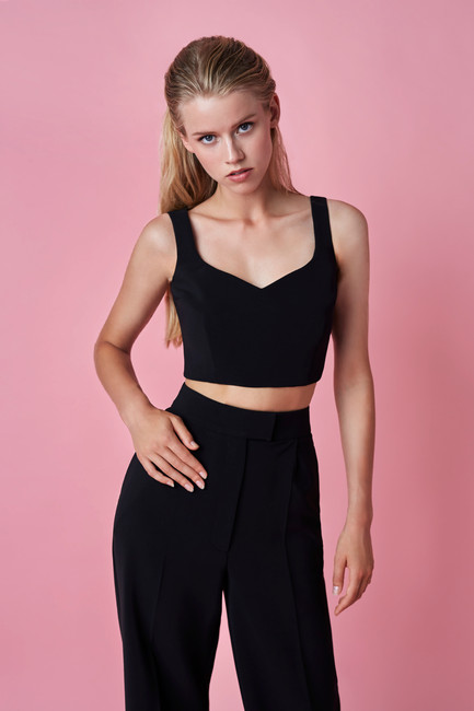 Nomi Fame MORI BLACK PANTS Black