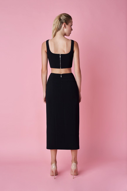 Nomi Fame NOARA BLACK SKIRT Black