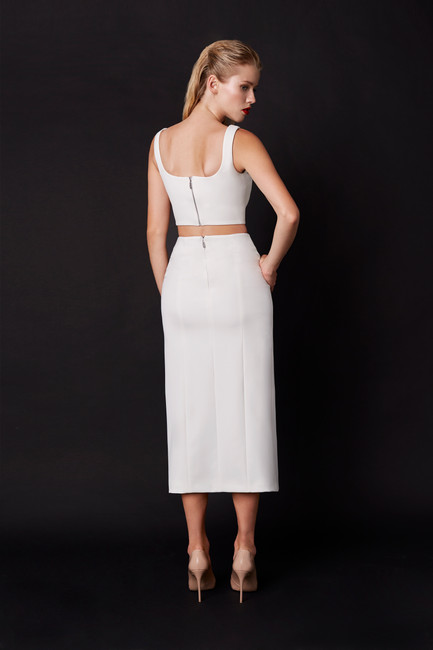Nomi Fame NOARA WHITE SKIRT White