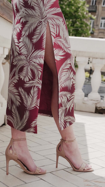 Nomi Fame RIRI Red Wine & Gold