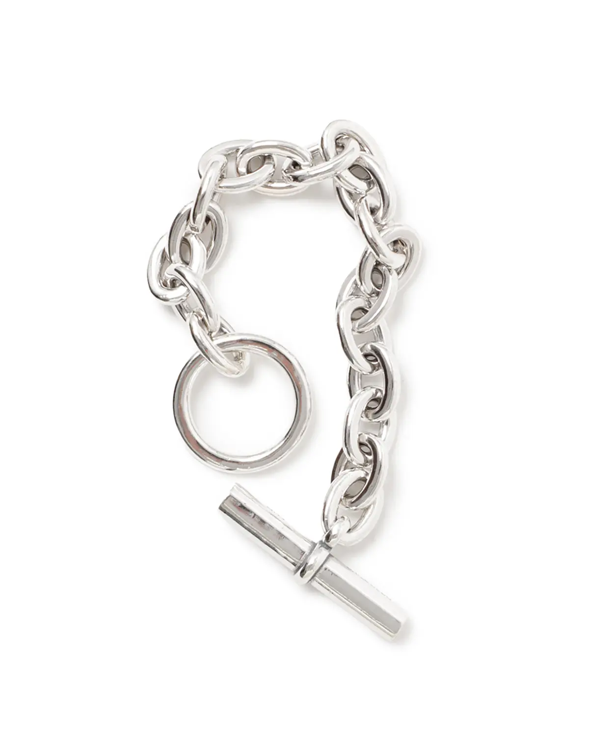 nonnative DWELLER CHAIN BRACELET WIDE 925 SILVER by END