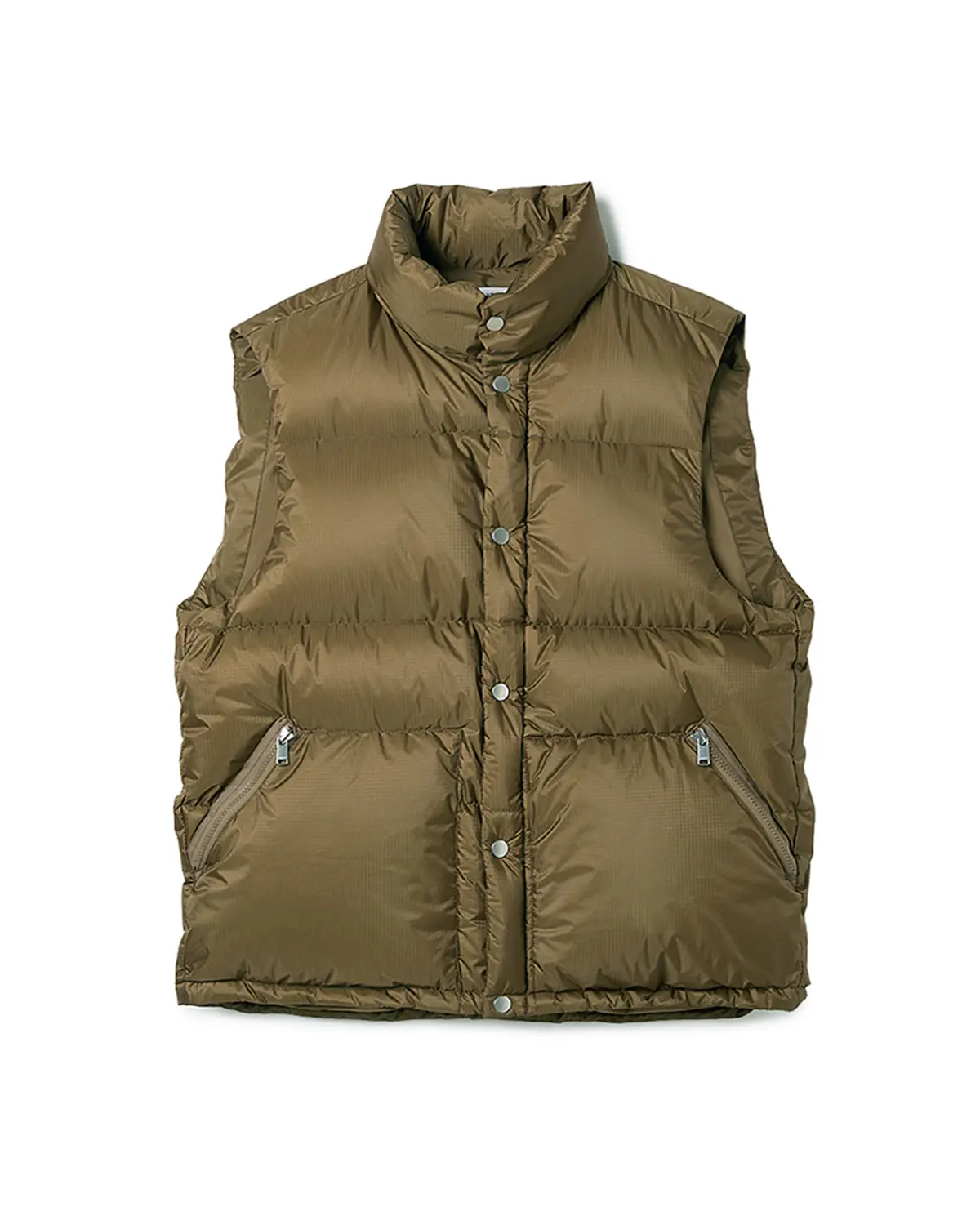 nonnative EXPLORER DOWN VEST NYLON RIPSTOP WITH WINDSTOPPER®