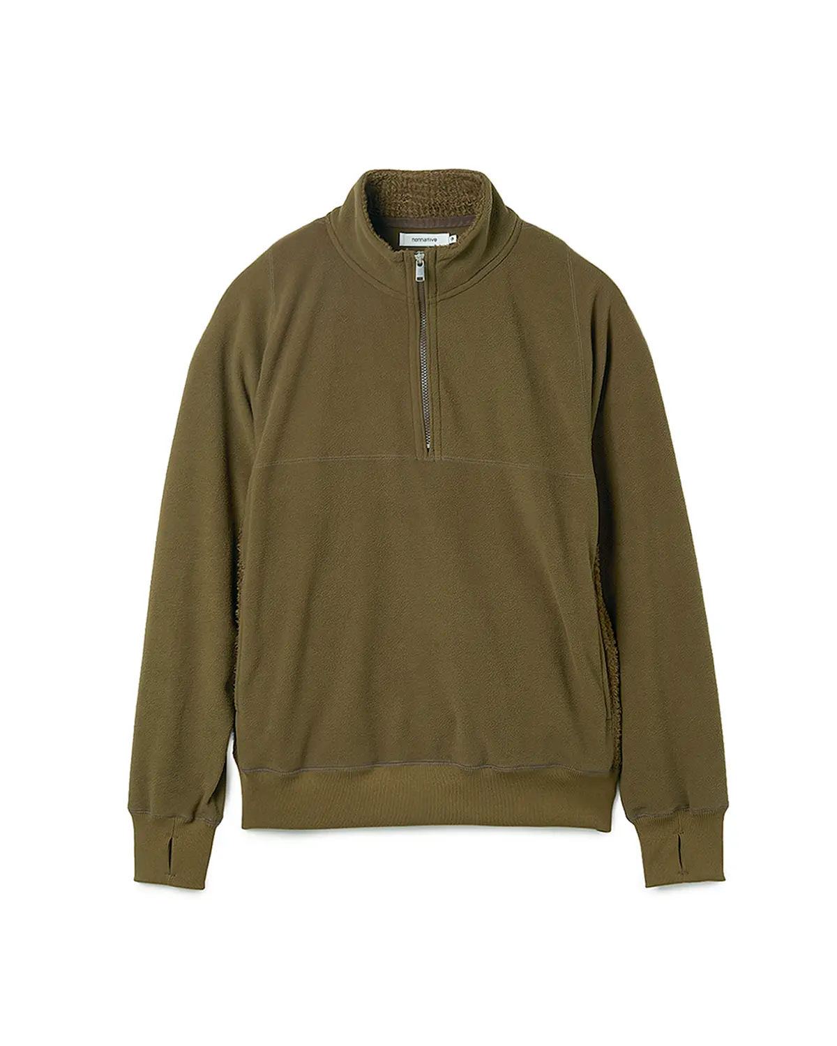 nonnative HIKER HALF ZIP PULLOVER POLARTEC® WIND PRO®